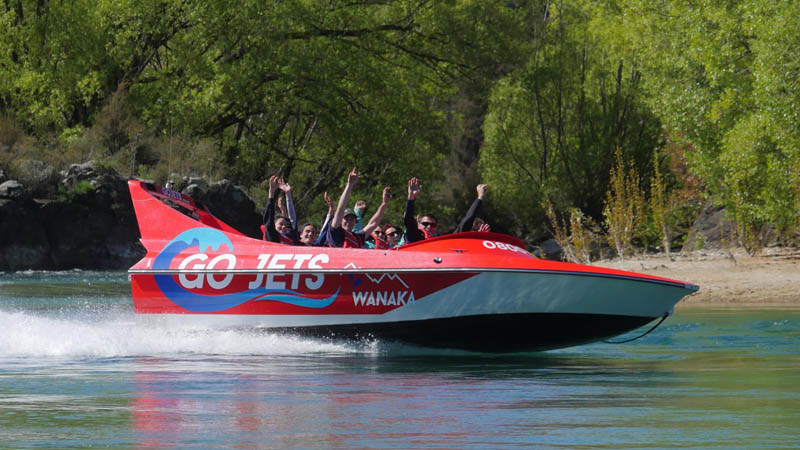 Experience the thrill of Jetboating on the mighty Clutha River with Go Jets Wanaka!